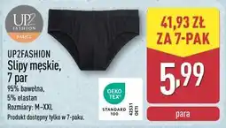 ALDI UP2FASHION Slipy męskie, 7 par oferta