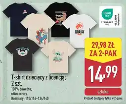 ALDI T-shirt dziecięcy z licencją 2 szt oferta