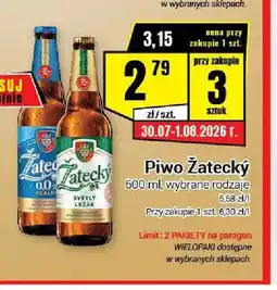 Premium Nasz Sklep Piwo Žatecký oferta