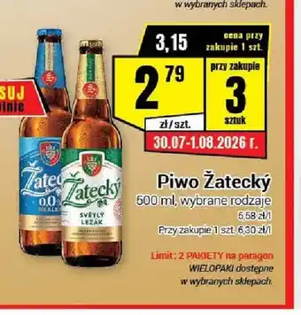 Premium Nasz Sklep Piwo Žatecký oferta