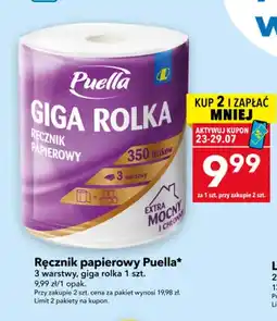 Lewiatan Ręcznik papierowy Puella 3-warstwowy giga rolka oferta
