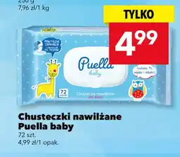 Lewiatan Chusteczki nawilżane Puella baby 72-pak oferta