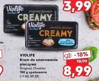 Kaufland Violife krem do smarowania pieczywa 150g oferta