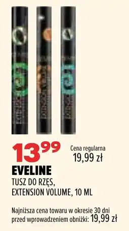 Drogerie Natura EVELINE TUSZ DO RZĘS, EXTENSION VOLUME oferta