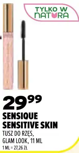 Drogerie Natura SENSIQUE SENSITIVE SKIN TUSZ DO RZĘS, GLAM LOOK oferta