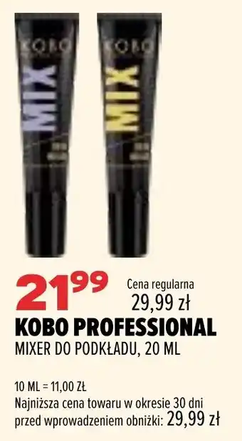 Drogerie Natura KOBO PROFESSIONAL MIXER DO PODKŁADU oferta