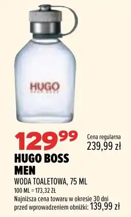 Drogerie Natura Hugo boss men woda toaletowa oferta