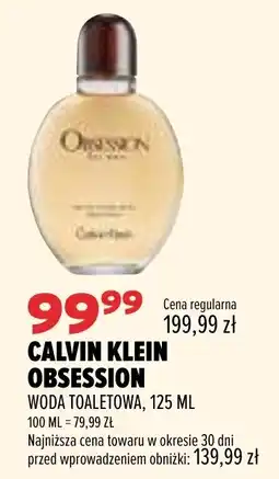 Drogerie Natura Calvin Klein Obsession Woda Toaletowa oferta