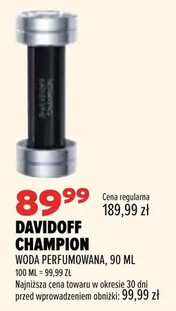 Drogerie Natura Davidoff Champion Woda Perfumowana oferta