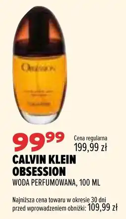 Drogerie Natura Calvin Klein Obsession Woda Perfumowana oferta