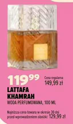 Drogerie Natura Lattafa Khamrah Woda Perfumowana oferta