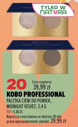 Drogerie Natura Kobo Professional Paletka Cieni Do Powiek, Midnight Velvet oferta