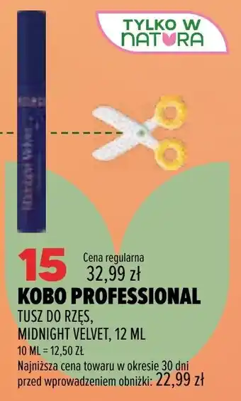 Drogerie Natura Kobo Professional Tusz do rzęs, Midnight Velvet oferta