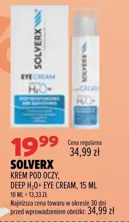 Drogerie Natura SOLVERX KREM POD OCZY, DEEP H2O+ EYE CREAM oferta