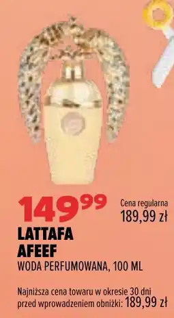 Drogerie Natura Lattafa Afeef Woda Perfumowana oferta