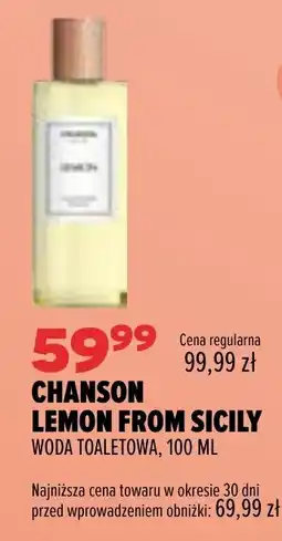 Drogerie Natura Chanson Lemon From Sicily Woda Toaletowa oferta