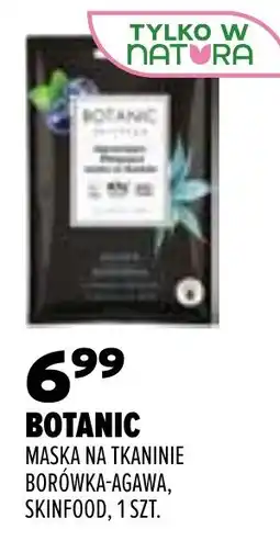 Drogerie Natura Botanic Maska na tkaninie Borówka-Agawa oferta