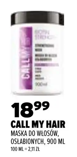 Drogerie Natura Call My Hair Maska do włosów, osłabionych oferta