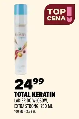 Drogerie Natura TOTAL KERATIN LAKIER DO WŁOSÓW, EXTRA STRONG oferta