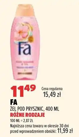 Drogerie Natura Fa Żel pod prysznic oferta