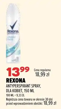 Drogerie Natura Rexona Antyperspirant Spray, Dla Kobiet oferta