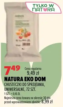Drogerie Natura NATURA EKO DOM CHUSTECZKI DO SPRZĄTANIA, UNIWERSALNE oferta