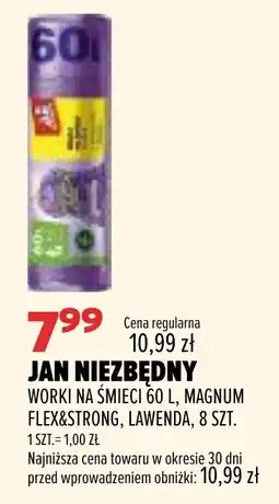 Drogerie Natura Worki na śmieci 60 L, Magnum Flex&Strong, Lawenda oferta