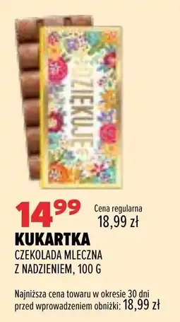 Drogerie Natura Kukartka Czekolada Mleczna oferta