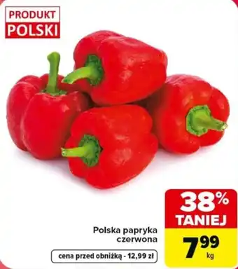Carrefour Polska papryka czerwona oferta