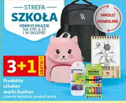 Auchan Produkty szkolne marki Auchan oferta