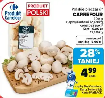 Carrefour Polskie pieczarki CARREFOUR oferta