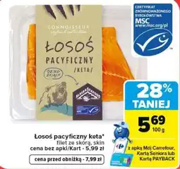 Carrefour Łosoś pacyficzny keta* oferta