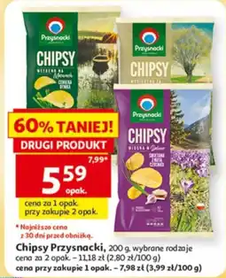 Auchan Chipsy Przysnacki oferta
