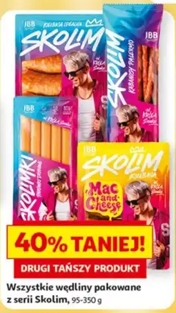 Auchan Wędliny pakowane z serii Skolim oferta