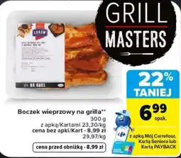 Carrefour Boczek wieprzowy na grilla oferta