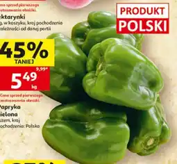 Auchan Papryka Zielona oferta