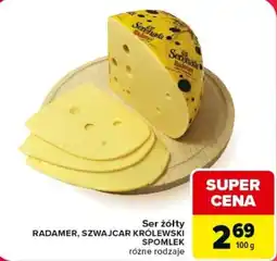 Carrefour Ser żółty Radamer oferta