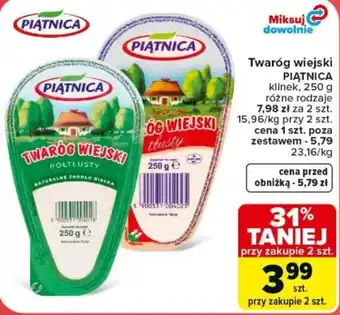 Carrefour Twaróg wiejski PIĄTNICA oferta