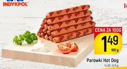 Delikatesy Piotruś Pan Parówki Hot Dog oferta