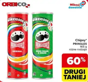 Carrefour Chipsy PRINGLES oferta