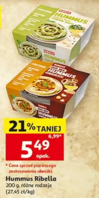Auchan Hummus Ribella oferta