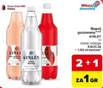 Carrefour Napój gazowany KINLEY oferta