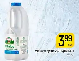 Delikatesy Piotruś Pan Mleko wiejskie 2% PIĄTNICA oferta
