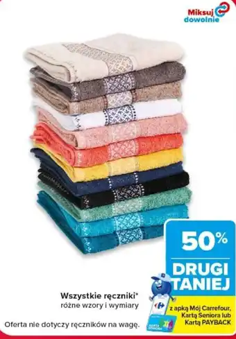 Carrefour Ręczniki oferta