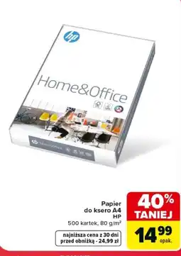 Carrefour Papier do ksero A4 HP Home&Office oferta