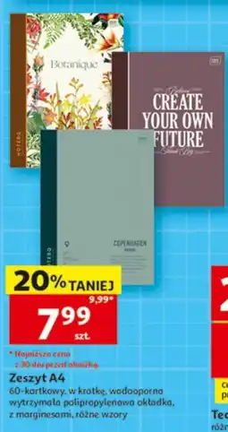 Auchan Zeszyt A4 oferta
