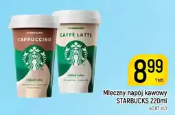Delikatesy Piotruś Pan Mleczny napój kawowy STARBUCKS oferta