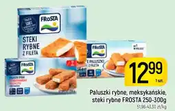 Delikatesy Piotruś Pan Paluszki rybne, meksykańskie, steki rybne FROSTA oferta