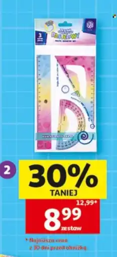 Auchan Kolorowy zestaw geometryczny oferta