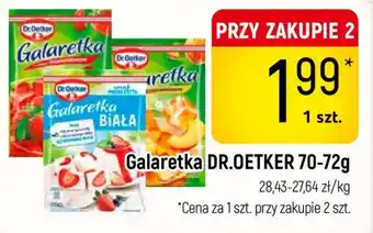 Delikatesy Piotruś Pan Galaretka DR.OETKER oferta